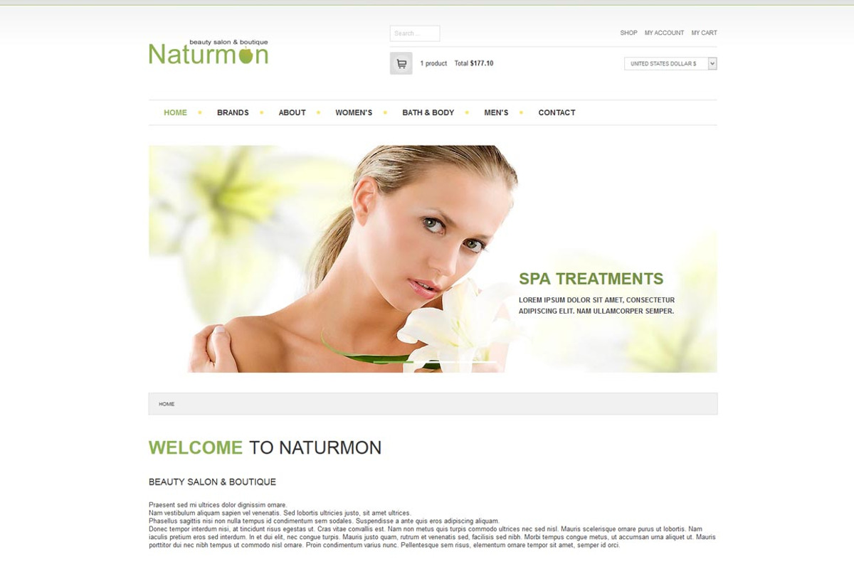 Naturmon - VirtueMart Joomla Theme, a Websites & App Template by ASDesigning