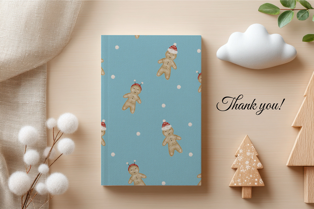 Cute Christmas Penguins Clipart Set, a Seasonal Illustration by ZabolotnaArt (Photo 6 of 6)
