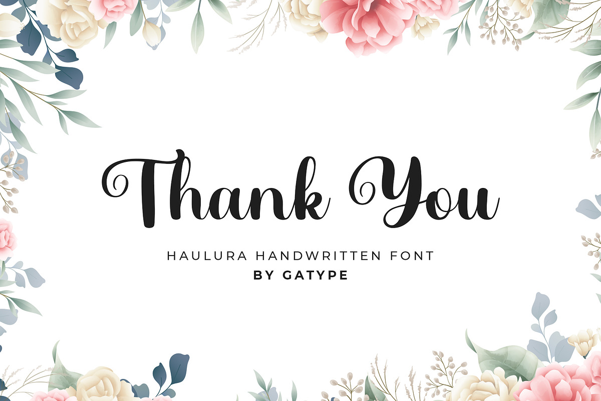Haulura, a Script Font by Gatype (Photo 8 of 8)