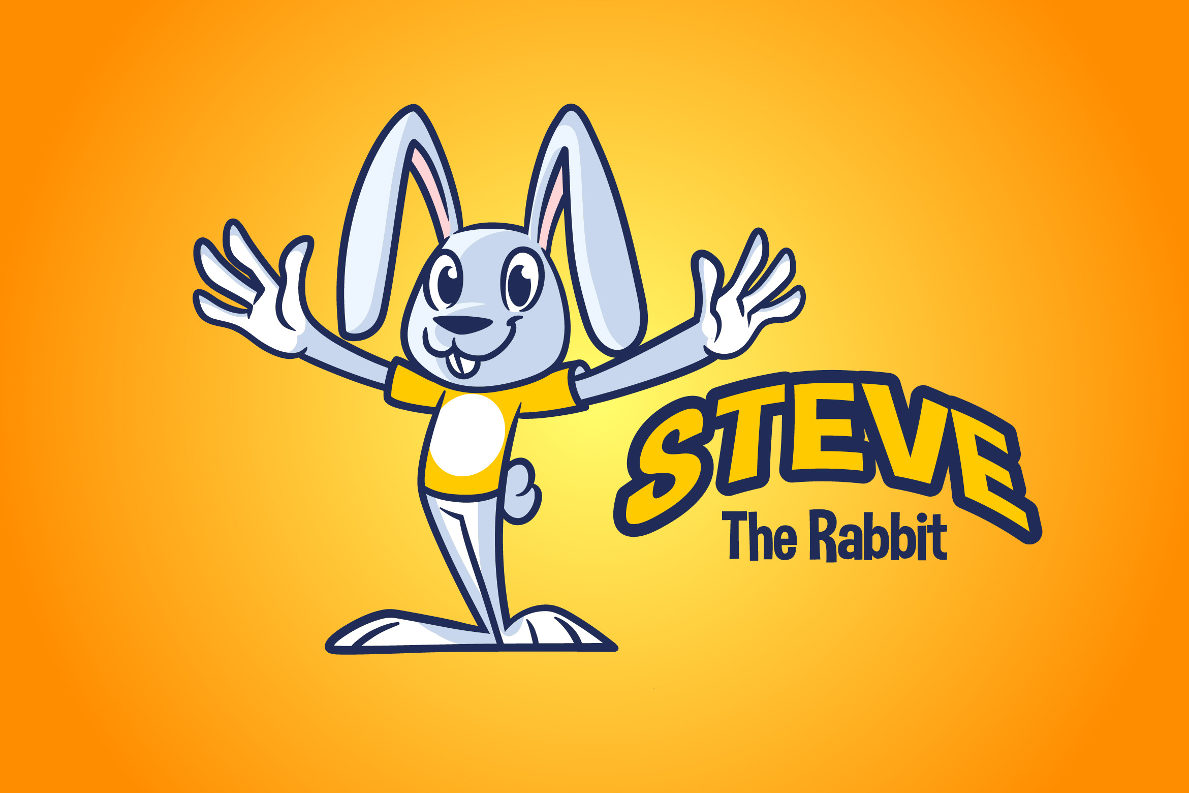 Steve The Rabbit, a Branding & Logo Template by Suhandi
