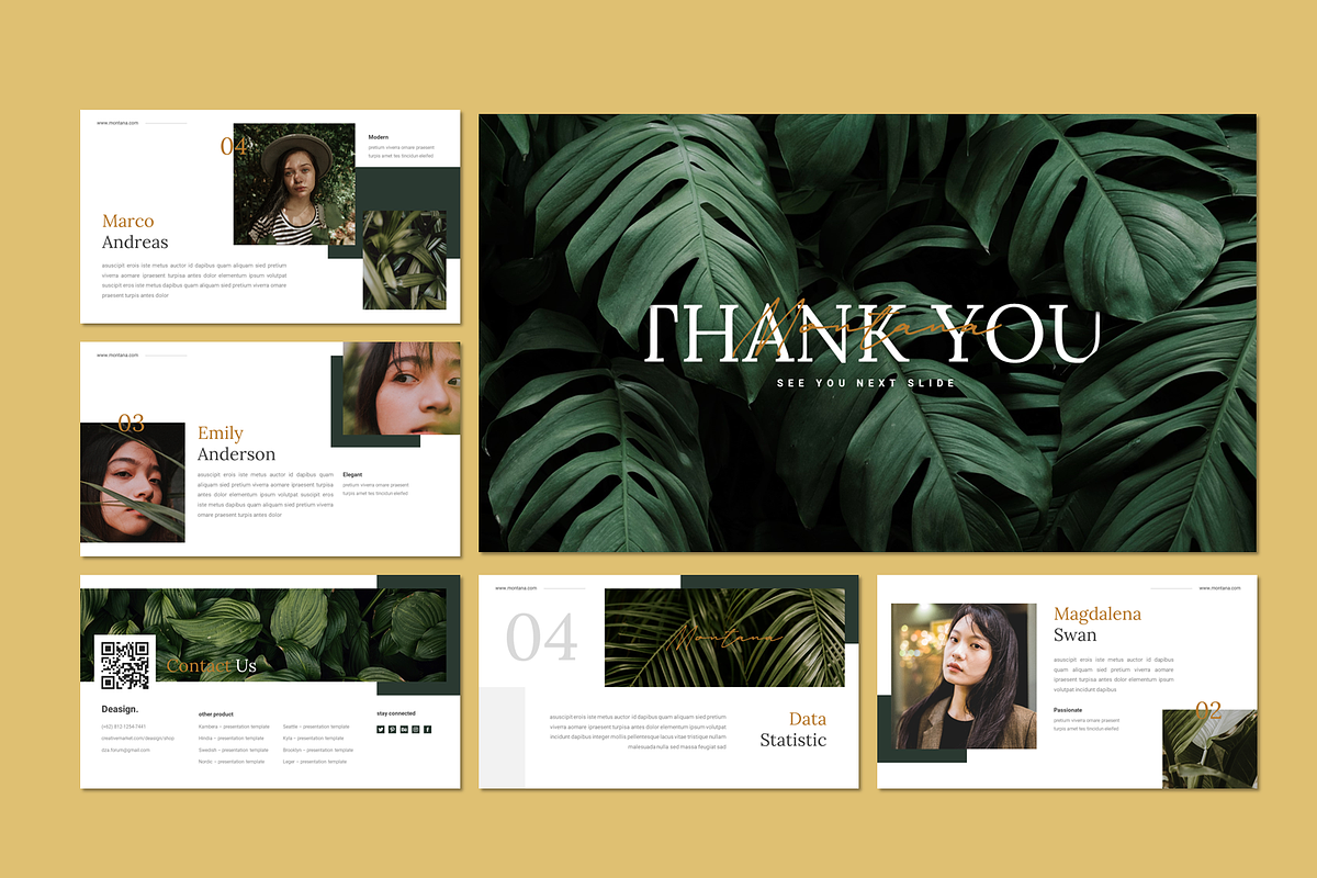 Montana - Powerpoint Template, a Presentation Template by deasign (Photo 13 of 13)