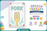 Speech Therapy Flashcard Bundle, an Education Illustration by Actual Pixel (Thumbnail 11 of 22)