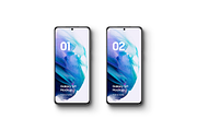Galaxy S21 - 20 Mockups Scenes, an Android Mockup by Asylab (Thumbnail 12 of 40)