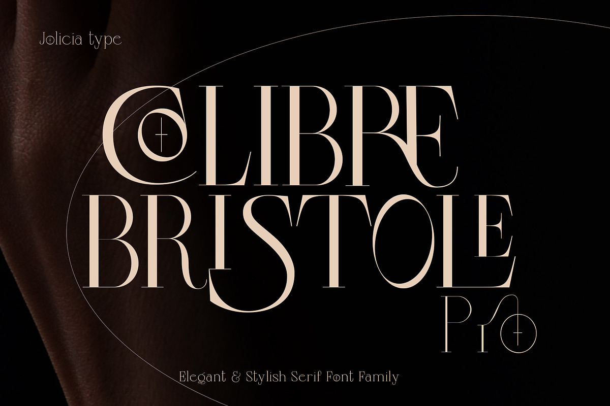 Colibre Bristole Pro, a Serif Font by Jolicia Type (Photo 1 of 13)