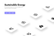 Sustainable Energy Icons, a Duotone Icon by HacaStudio (Thumbnail 3 of 3)
