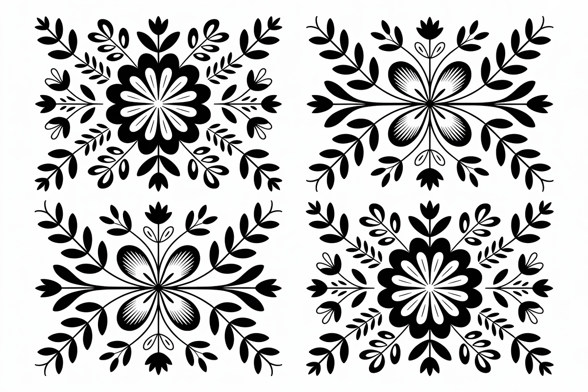 Creative geometric pattern design, an Illustration by Amazin_art (Photo 6 of 13)