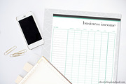 Small Business Tax Kit printable PDF, a Templates & Theme by OhEverythingHandmade (Thumbnail 3 of 6)
