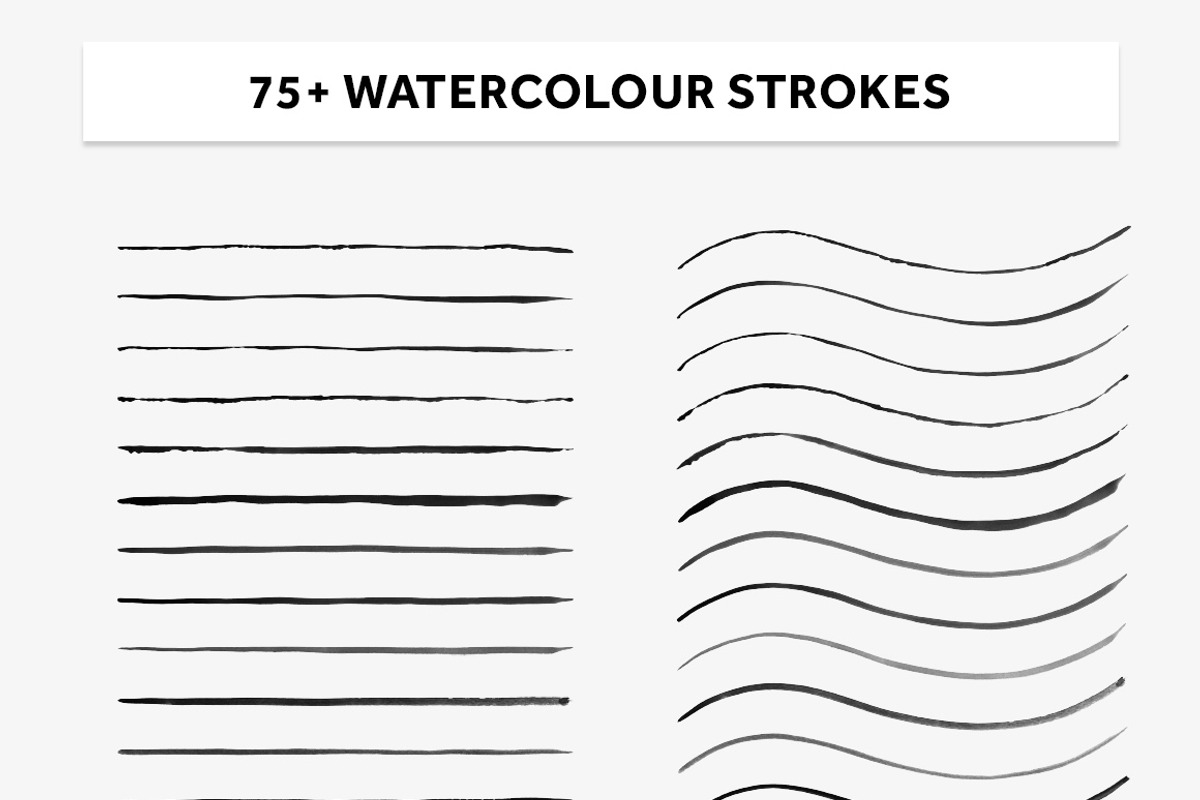 REAL WATERCOLOR FOR Ai preview 5