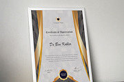 Black Stone Certificate Template, a Stationery Template by TelaTemplates (Thumbnail 9 of 9)