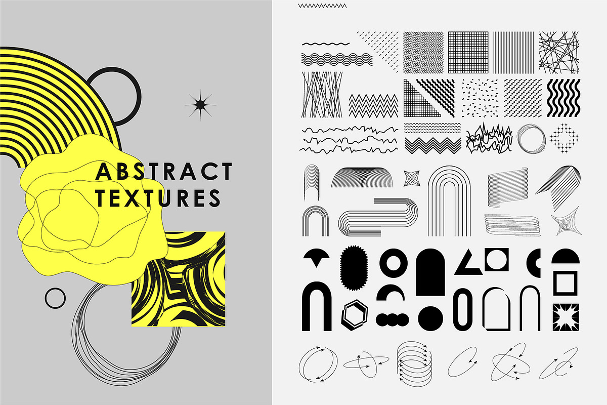 Abstract geometric elements Part 2, a Decorative Illustration by Merfin (Photo 4 of 7)
