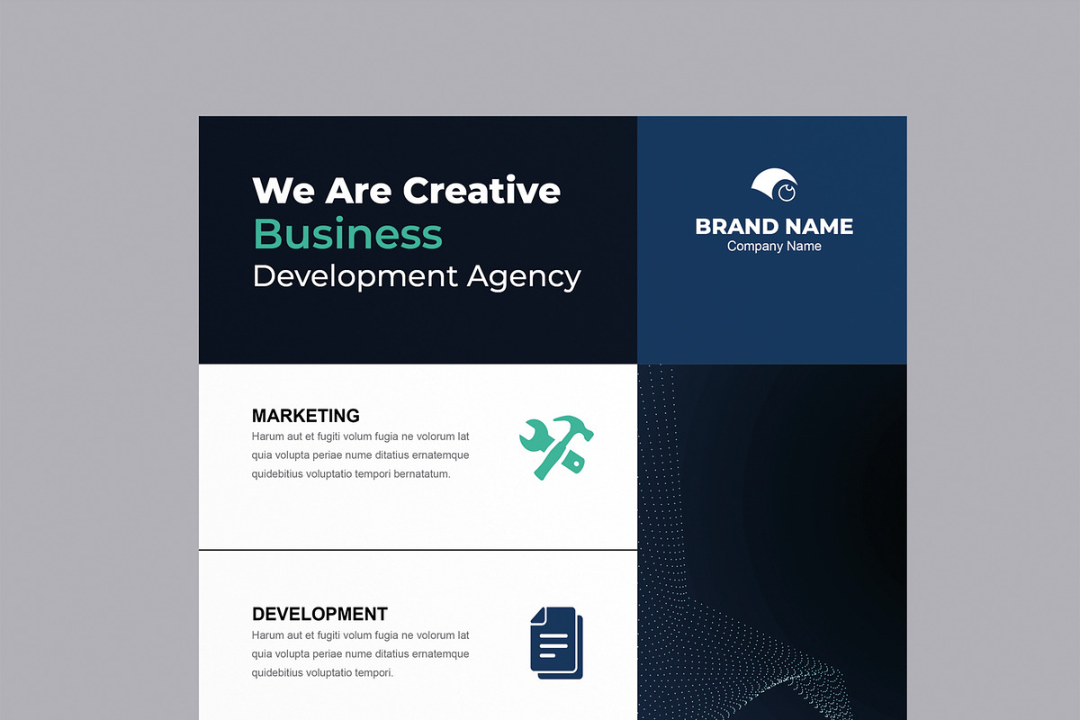 Corporate Flyer Design Layout preview 4