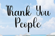 Sunset Beach, a Handwritten Font by FreshTypeINK (Thumbnail 3 of 8)