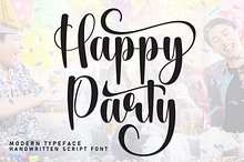 Happy Party | Script Font