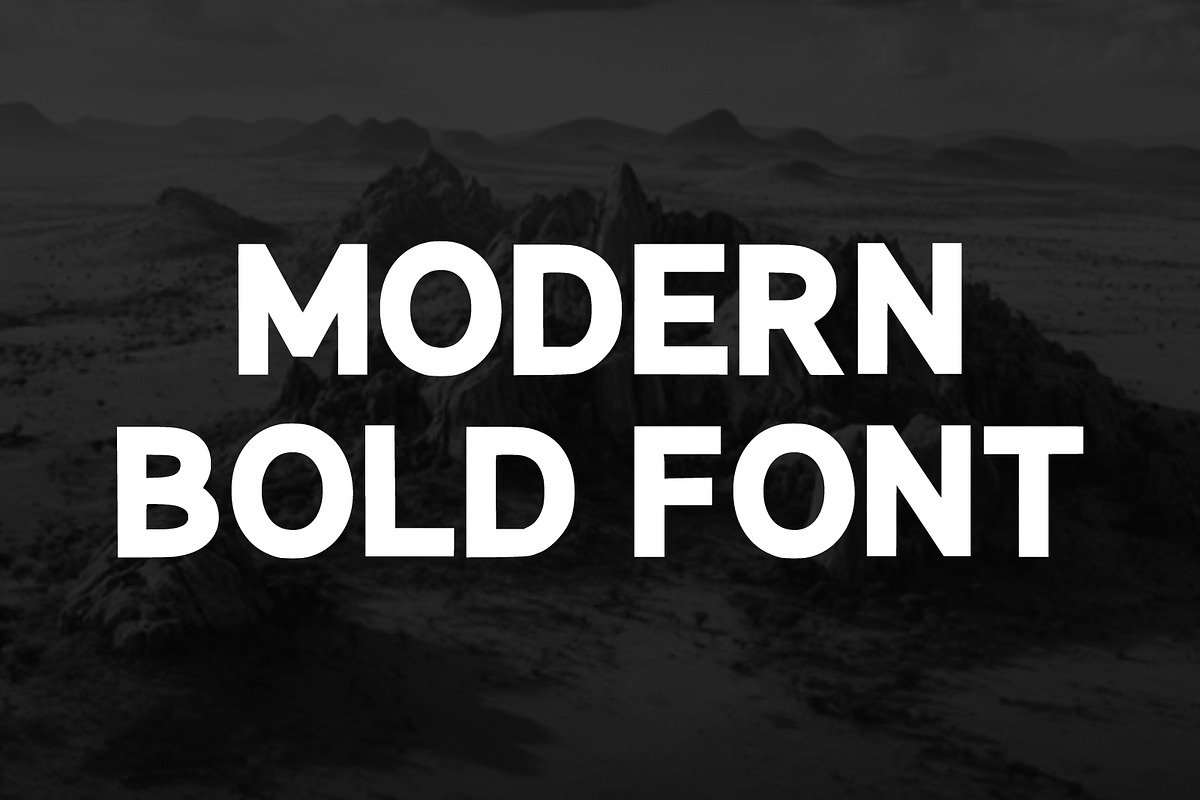 Luxury Black – Modern Display Font, a Sans Serif Font by Fourteen Letter (Photo 2 of 6)