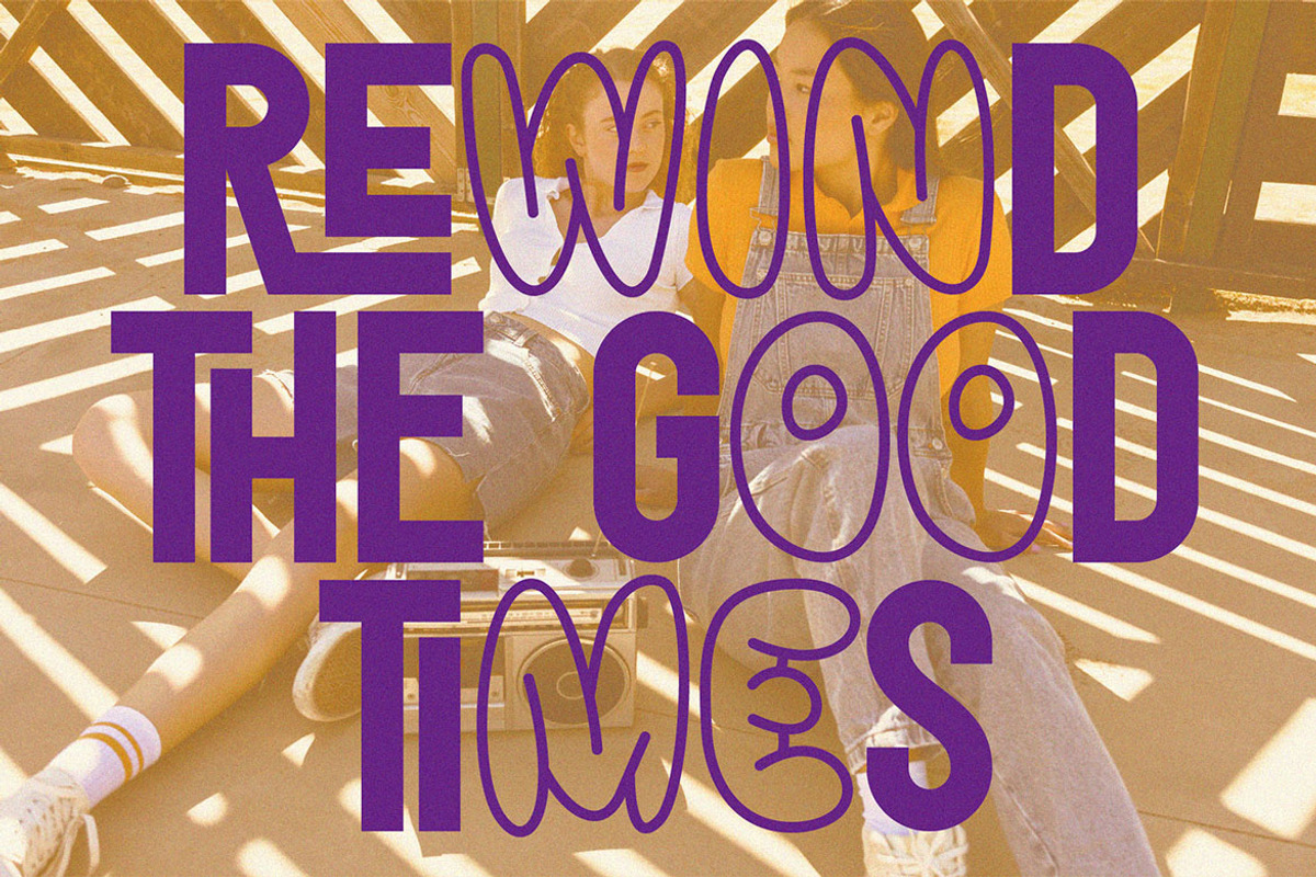 Teenage Luck - Experimental Font, a Sans Serif Font by JumboDesign (Photo 2 of 6)