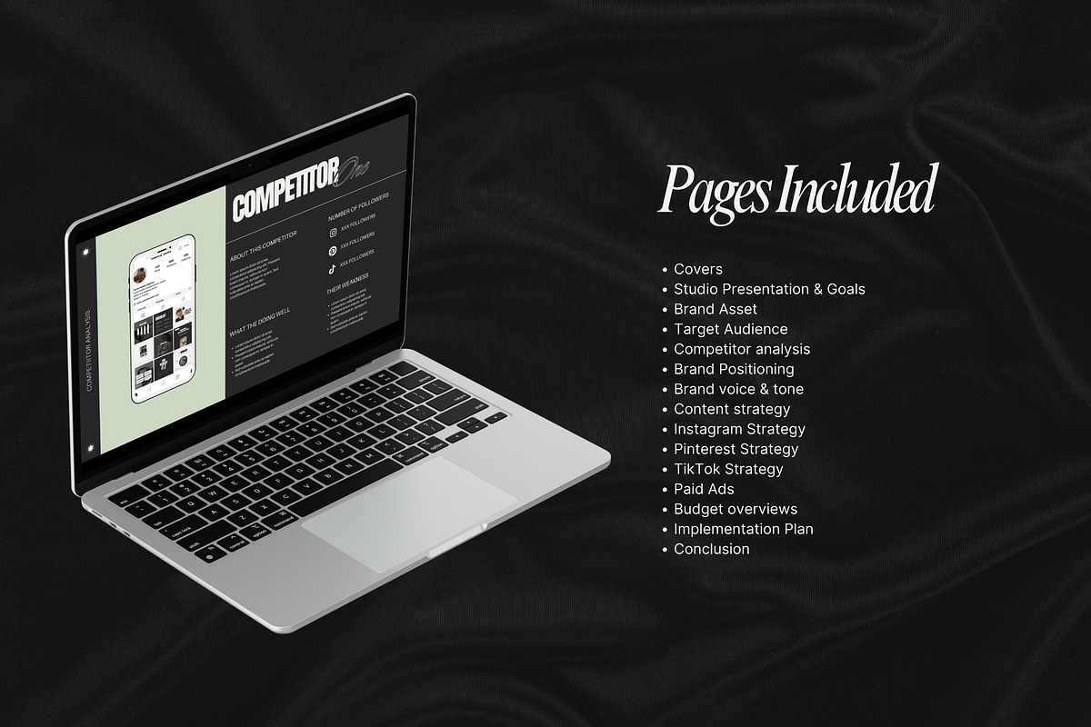 Social Media Strategy Template, a Marketing Template by My Template Studio (Photo 7 of 17)