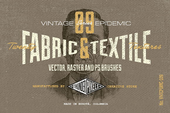 20 Fabric & Textile Textures - VES09 preview 6