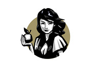 Collection of women's portraits, a Person Illustration by Masterlevsha (Thumbnail 4 of 4)