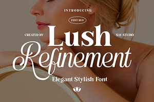 Lush Refinement - Elegant Font, a Font by Say Studio