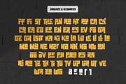 GoBlock - Heavy Font, a Blackletter Font by Grontype (Thumbnail 9 of 10)