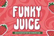 Funky Juice, a Handwritten Font by Forberas Club (Thumbnail 1 of 8)