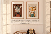 Whimsical Nursery Wall Art, a Background Graphic by Purple (Thumbnail 8 of 9)