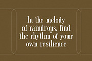 Cettrin Modern Serif Font, a Serif Font by Perfectype (Thumbnail 5 of 6)