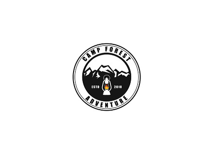 Adventure Camp Area Logo Design preview 3
