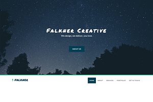 Falkner - Agency Template