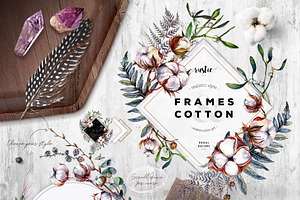 COTTONICA Winter Rustic Florals