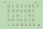 Organic - Raster display font, a Font by Da_Noob Design co. (Thumbnail 2 of 2)
