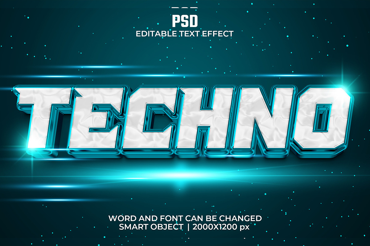 Photoshop 3d Text Effect Bundle 2, a Layer Style Add-On by bdrobin (Photo 2 of 16)