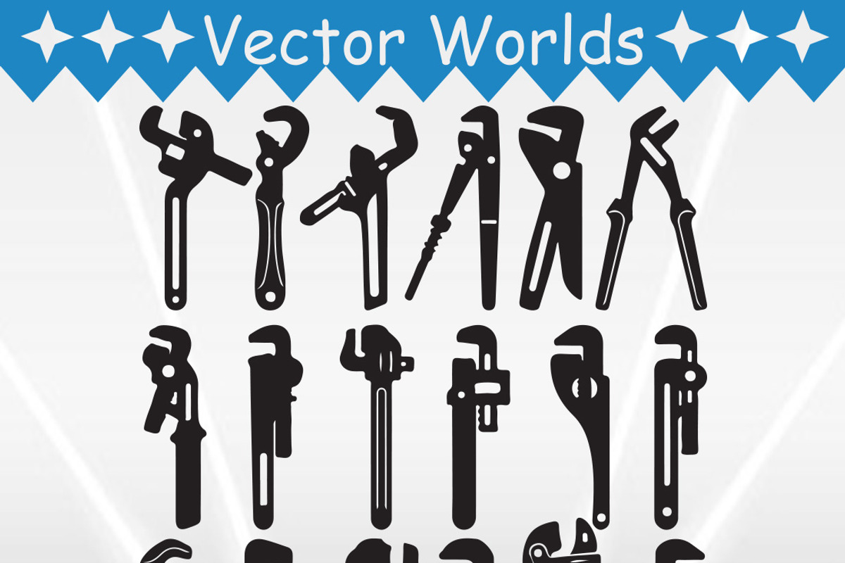 Wrench SVG, Work, Wrench's SVG, an Object Graphic by VectorWorlds (Photo 3 of 3)