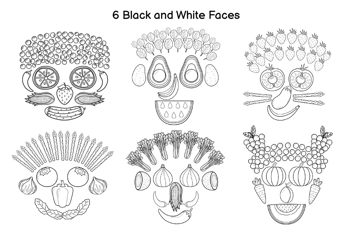Fruits and Vegetables Clipart Bundle, an Object Graphic by Gulnara Sabirova (Photo 19 of 35)