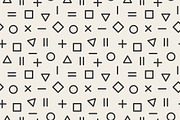 Trendy seamless hipster 90s patterns, a Pattern Graphic by ExpressShop (Thumbnail 8 of 11)