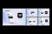 Mobile App mockup collection, a Mac Mockup by tinuwiell (Thumbnail 4 of 9)