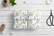 Hand Drawn Crayon Wildflowers, a Pattern Graphic by Lucyinyourheart (Thumbnail 10 of 10)