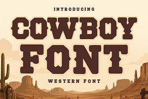 Cowboy Font