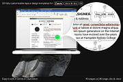 Xoai | Resume CV Kit, a Print Template by iDoodle Studio (Thumbnail 3 of 7)