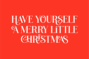 Christmas Amour - Christmas Font, a Serif Font by Keithzo (Thumbnail 2 of 7)
