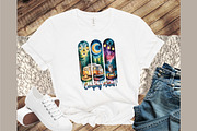 Camping Vibes Brushstroke Sublimatio, an Illustration by Sublimation Artist (Thumbnail 3 of 9)