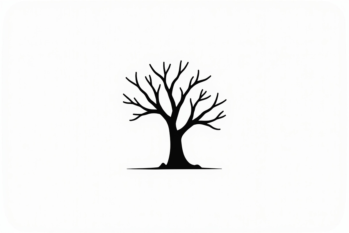Wild Forest Tree Clipart Set, an Illustration by balal (Photo 20 of 21)