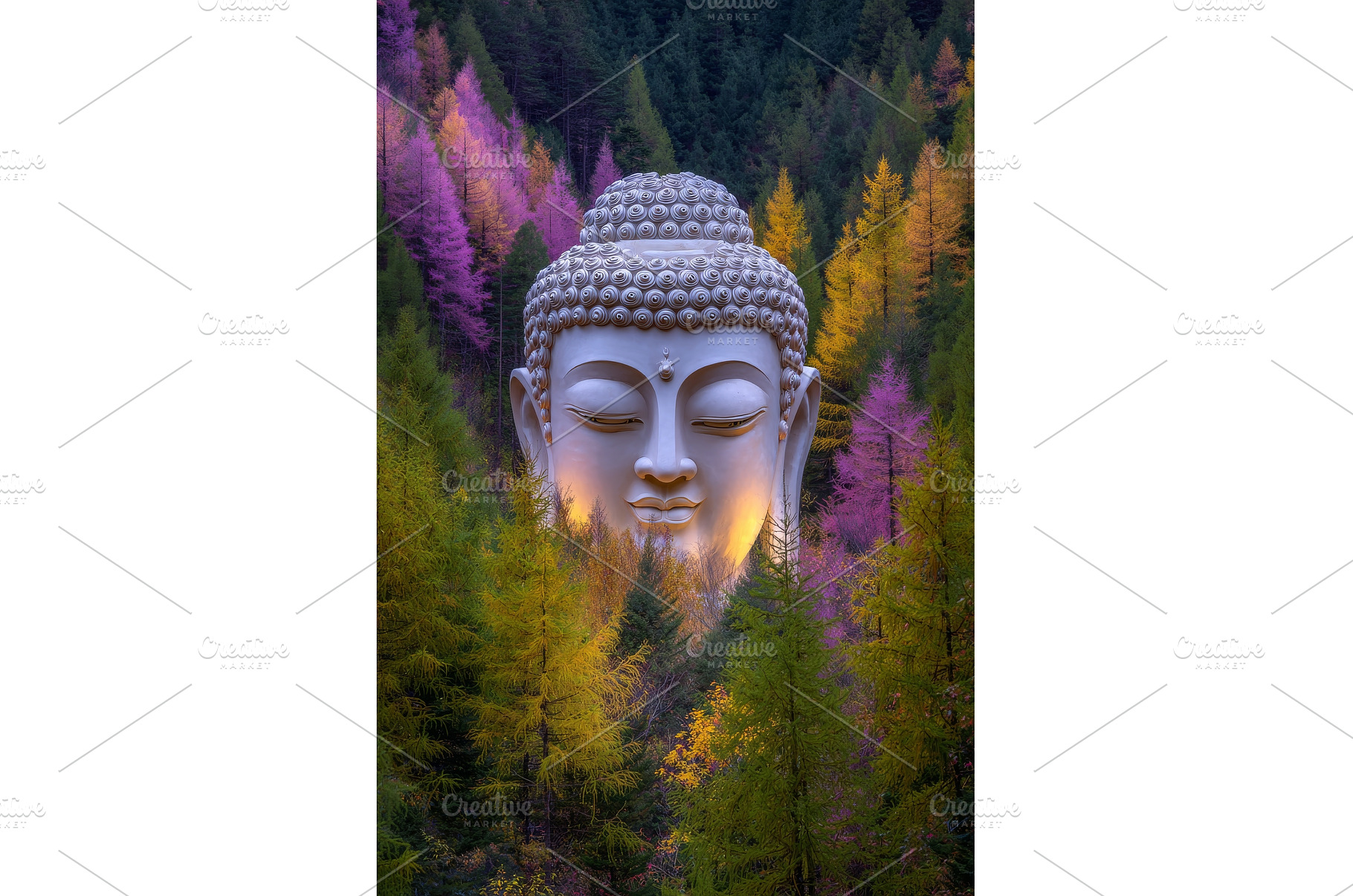 The Great Unification Buddha, also, a Nature Photo by ZinetroN