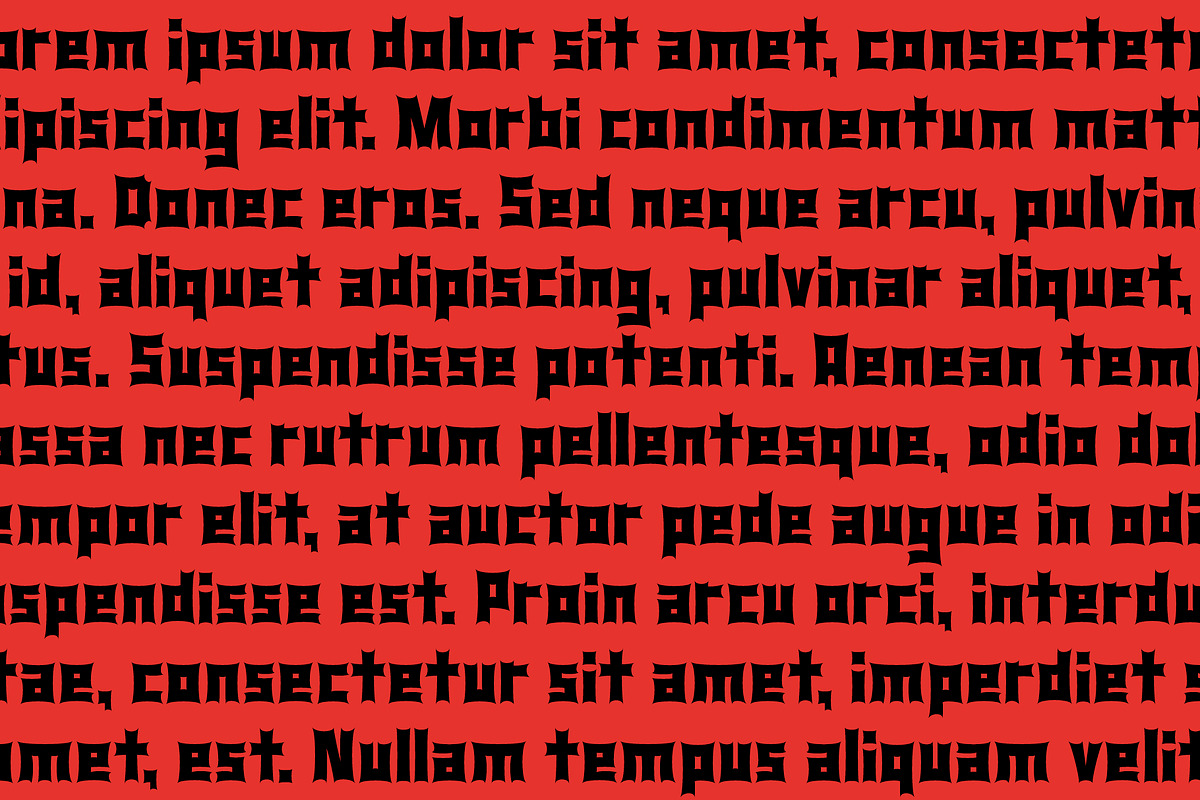 Monsta Rocka - a monster rocker font, a Font by Little Type Factory (Photo 9 of 14)