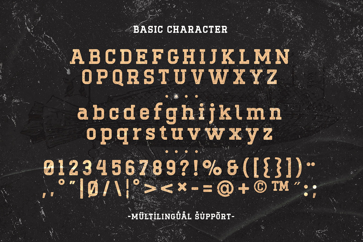 Ranmor - Vintage Slab, a Slab Serif Font by Arterfak Project (Photo 10 of 13)