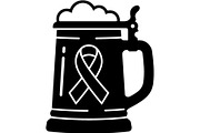 CancerRibbon Floral Beer Mug, an Object Graphic by Gfx_Store (Thumbnail 13 of 16)