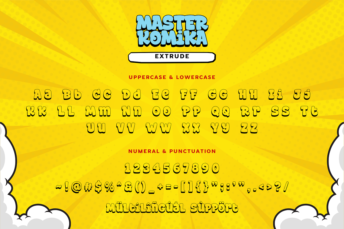 Master Komika - Comic Display Font, a Handwritten Font by Sronstudio (Photo 15 of 16)