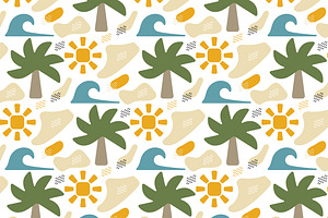 Palm Tree Pattern Design