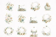 Cottagecore Frames Posters Clipart, an Illustration by DreamArtGraphic (Thumbnail 7 of 8)