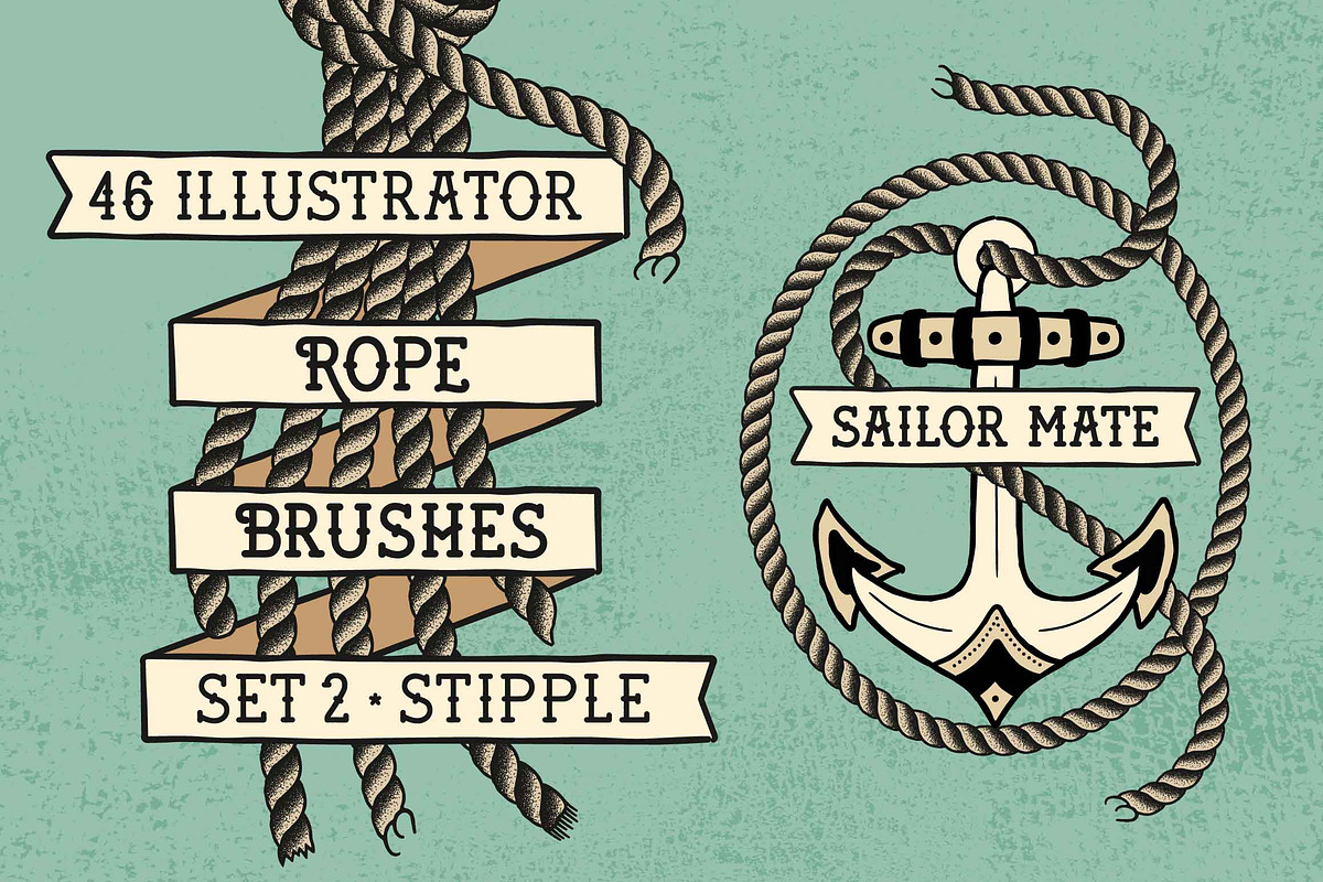 Sailor Mate´s Rope Brush Collection, a Brush Add-On by BAD TASTE (Photo 5 of 20)